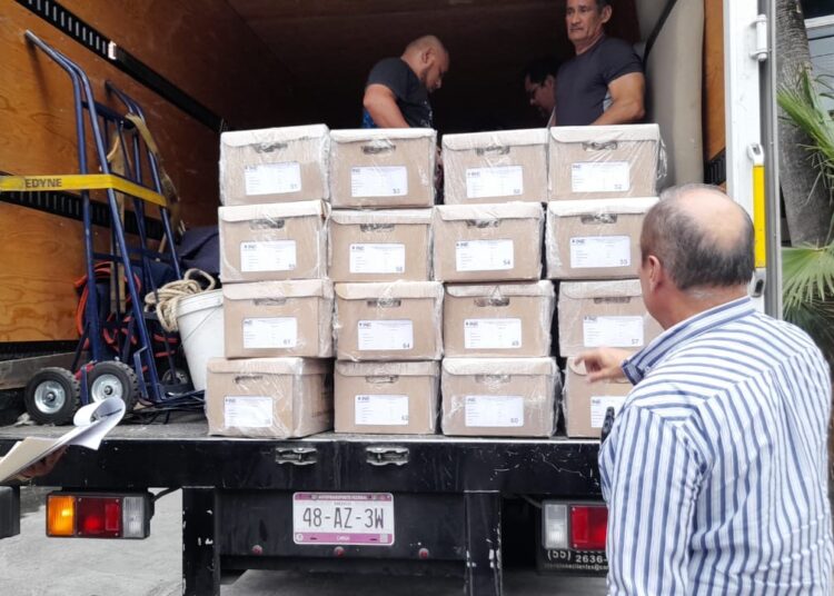 Llegan listados nominales para votar el 2 de junio