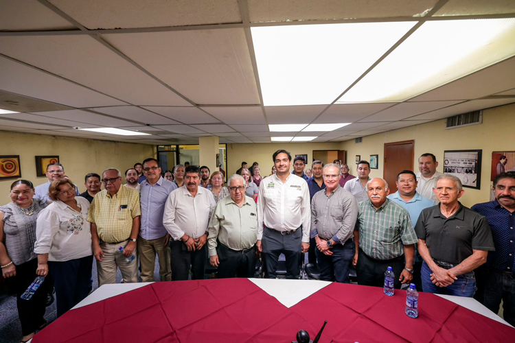 CANACINTRA Reynosa sale en apoyo a la Reelección de Carlos Peña Ortiz