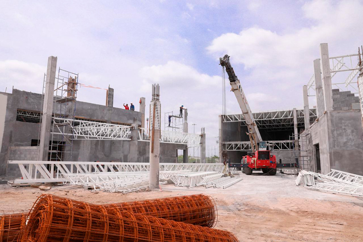 Avanza construcción de infoteca “La Fe”