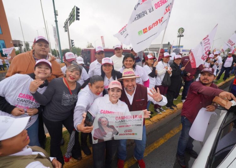 Encabeza Carmen Lilia preferencias electorales; supera por más de 40 puntos al PAN