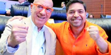 Define Luis Torre y Dante Delgado nuevas acciones para campaña