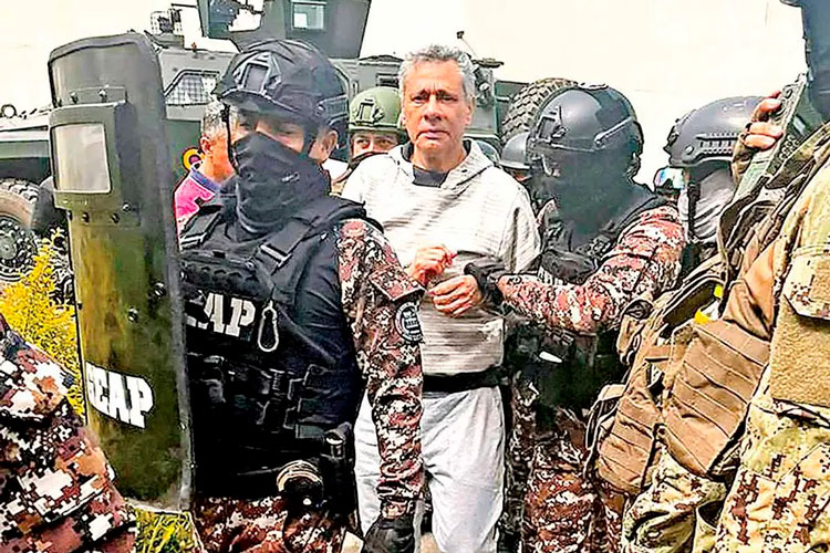Condenan irrupción en la embajada mexicana