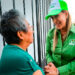 Visitó Maki Ortiz Loma Real casa por casa y le aseguraron su voto