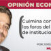 Culmina con éxito los foros del consejo de instituciones