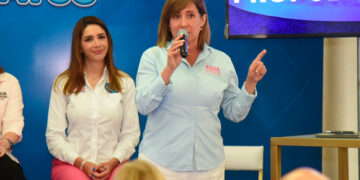 Exponen Rosa González y Chucho Nader Estrategias de Continuidad y Desarrollo a Socios de la CANACO