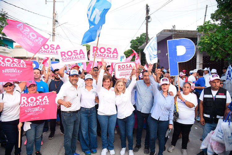 Habrá Continuidad en Pavimentación Asegura Rosa González en la colonia Morelos