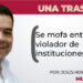 Se mofa entrenador violador de instituciones