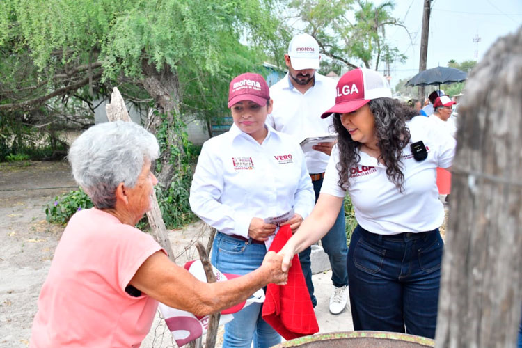 Con Morena, habrá más bienestar en San Fernando: Olga Sosa