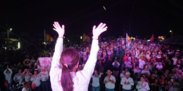 Carmén Lilia cierra fuerte en el distrito uno