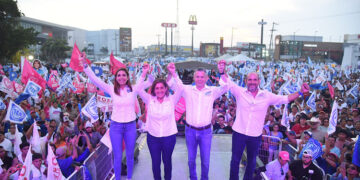 Espectacular Cierre de Campaña de Rosa González, Chucho Nader, Marcela Unda y Pepe Schekaibán