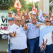 Es motivo de fiesta en la campaña de Oscar Almaraz ataques de la oposición