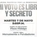 Convoca Carmen Lilia Canturosas a marcha pacífica en favor de la democracia