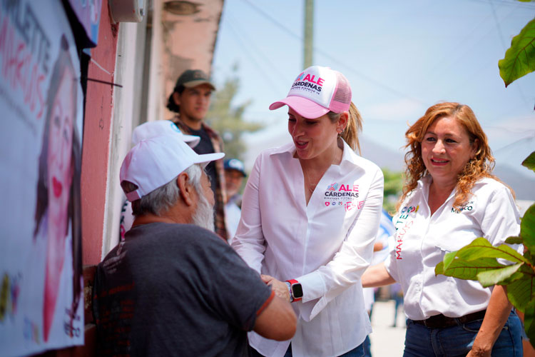 Camina Ale rumbo al triunfo electoral