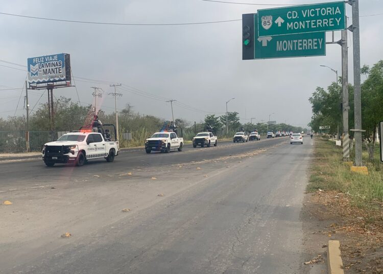 Llegan más militares a El Mante