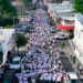 Se unen miles de neolaredenses a marcha pacífica por la democracia