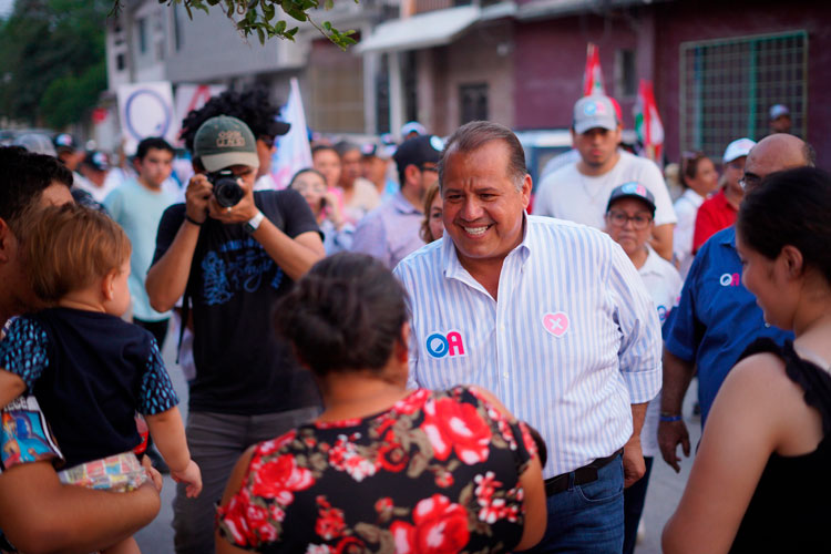 Carlos Peña Ortiz líder indiscutible en competencia electoral por alcaldía de Reynosa