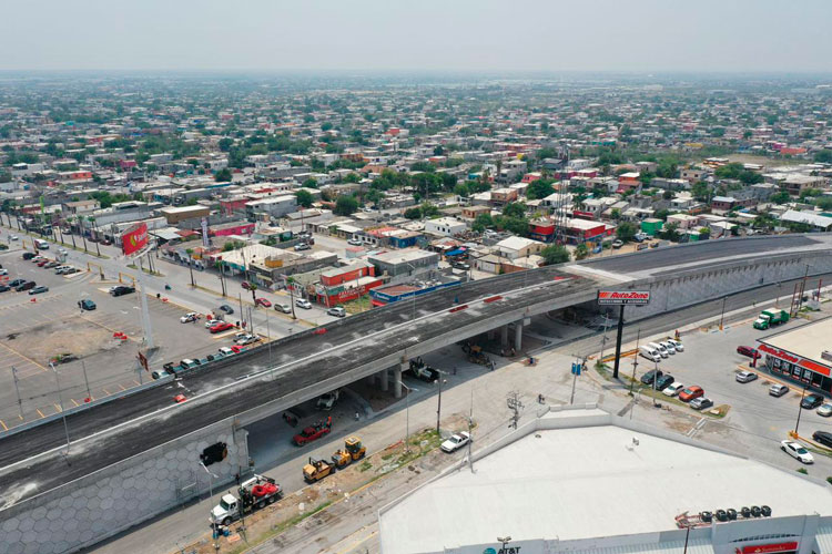 Por concluir puente Calzada de los Héroes: tiene 90% de avance