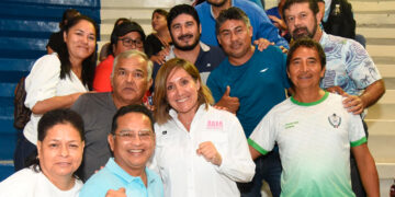 Garantiza Rosa González Continuar con Más Infraestructura Deportiva
