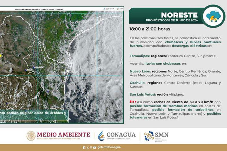 SET confirma suspensión de clases en Tamaulipas por “Alberto”
