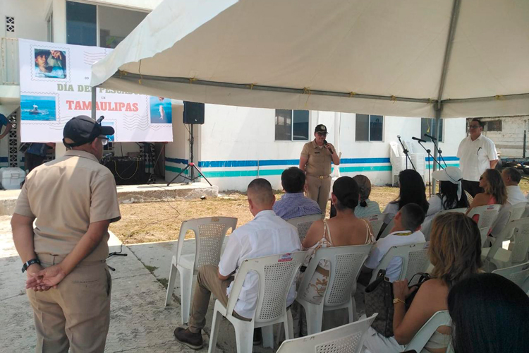 Celebran el Día del Pescador en la Capitanía de Puerto Regional de Tampico