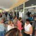 Madrugan para llegar a votar y evitar altas temperaturas