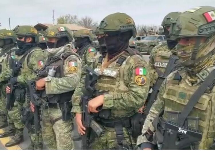 ‘Aterrizan’ elementos de Fuerzas Especiales en Nuevo Laredo