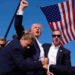 Hieren a Trump en acto de campaña en Pensilvania