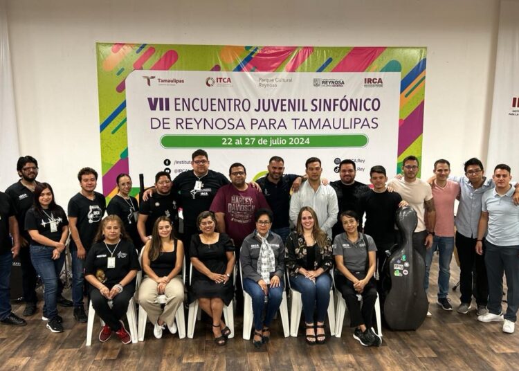 Impulsa Alcalde Carlos Peña Ortiz el VII Encuentro Juvenil Sinfónico de Reynosa para Tamaulipas
