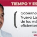 Gobierno de Nuevo Laredo, de los más eficientes