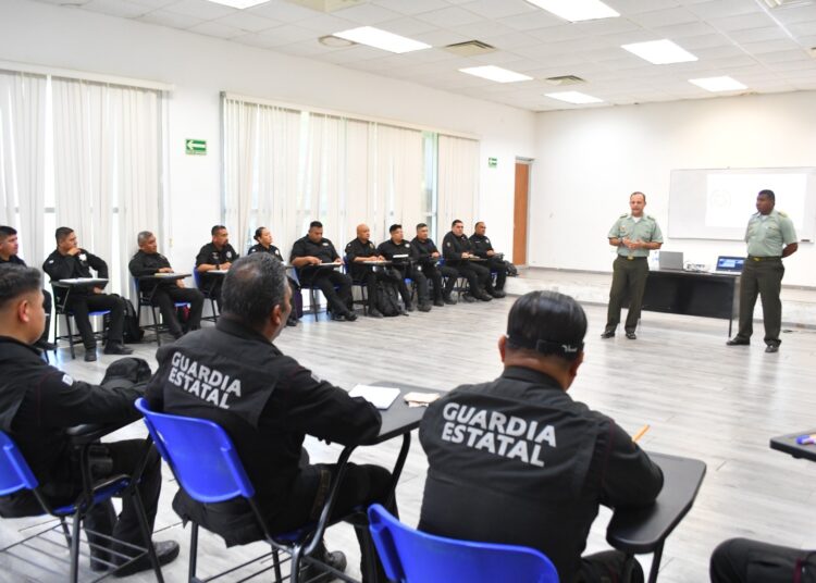 Policía Nacional de Colombia capacita a Guardia Estatal