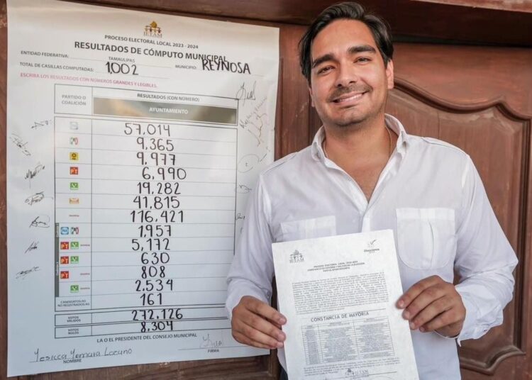 Confirma TRIELTAM triunfo de Carlos Peña Ortiz en elección del 2 de junio