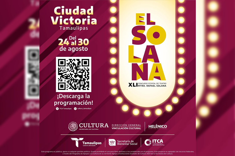 Anuncia ITCA cartelera del XLI Concurso Estatal de Teatro Mtro. Rafael Solana