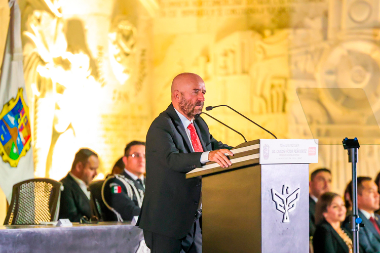 Raúl Quiroga Álvarez reafirma el compromiso del Gobernador con Reynosa en la toma de protesta de Carlos Peña Ortiz