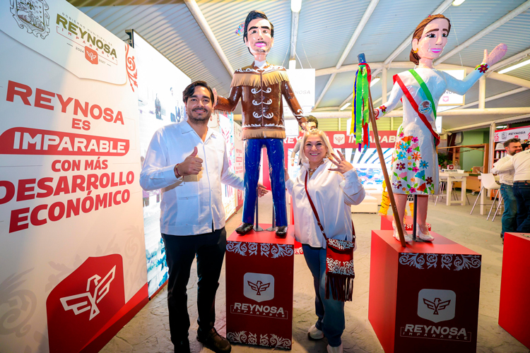 Presentó Carlos Peña Ortiz brillante Stand Reynosa en la Feria Tamaulipas 2024
