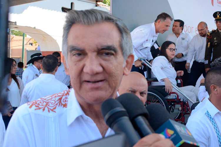 Seguridad no ha sido rebasada: Américo Villarreal