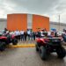 Rector de la UAT entrega equipamiento de vehículos a las facultades de la zona sur