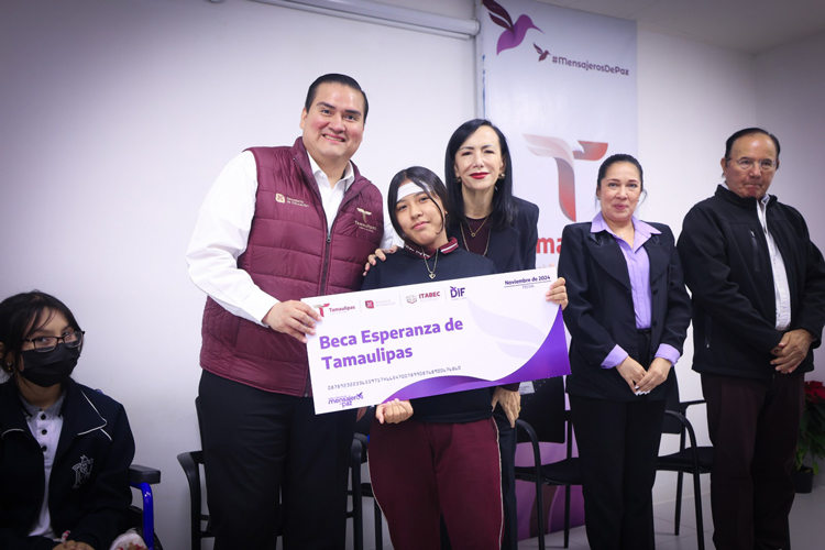 Entrega DIF Tamaulipas becas a más de 3 mil estudiantes en condiciones de vulnerabilidad
