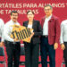 Gobernador y rector hacen entrega histórica de equipos de cómputo a estudiantes y docentes de la UAT