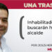 Inhabilitado, pero buscarán hacerlo alcalde