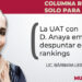 La UAT con D. Anaya empieza a despuntar en rankings
