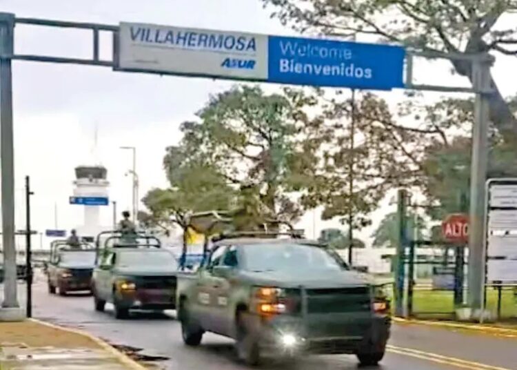 Despliegan a militares en Tabasco y Morelos