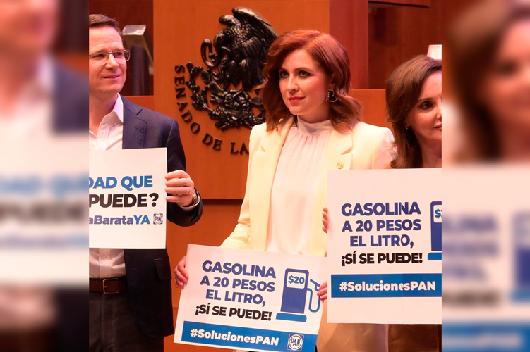 Respalda Imelda Sanmiguel iniciativa contra el gasolinazo