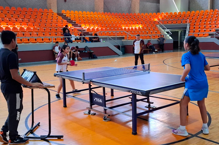 Confirma INDE selección de tenis de mesa para etapa macroregional de los Juegos CONADE 2025