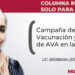 Campaña de Vacunación y apoyo de AVA en la Salud