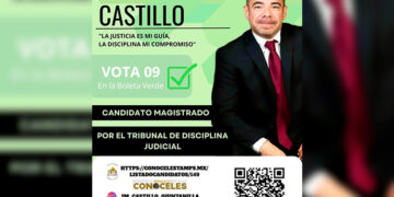 La justicia debe ser percibida como justa: Jesús Manuel Castillo