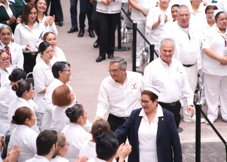 Impulsa Américo mejores condiciones laborales para personal de enfermería en Tamaulipas