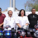 Activa Patty Chío acciones para prevenir accidentes en moto