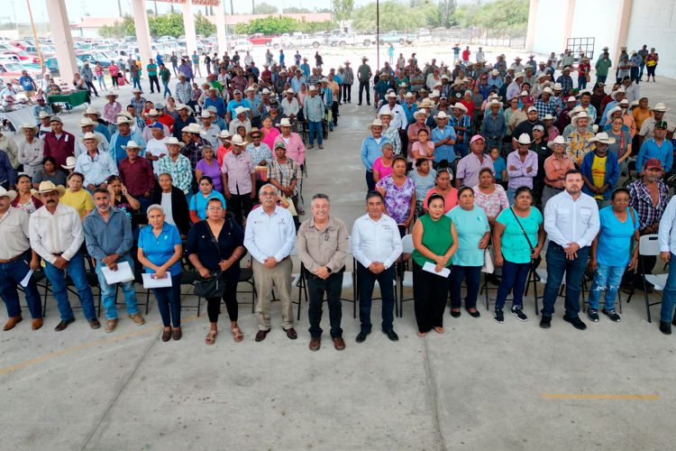 Entrega Agricultura Fertilizantes para más de 47 mil hectáreas de cultivo