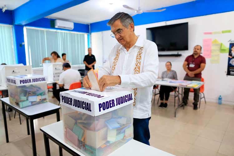 Elección transcurre con calma y con participación: Gobernador