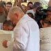 Ocho meses después aparece AMLO para votar en elección judicial